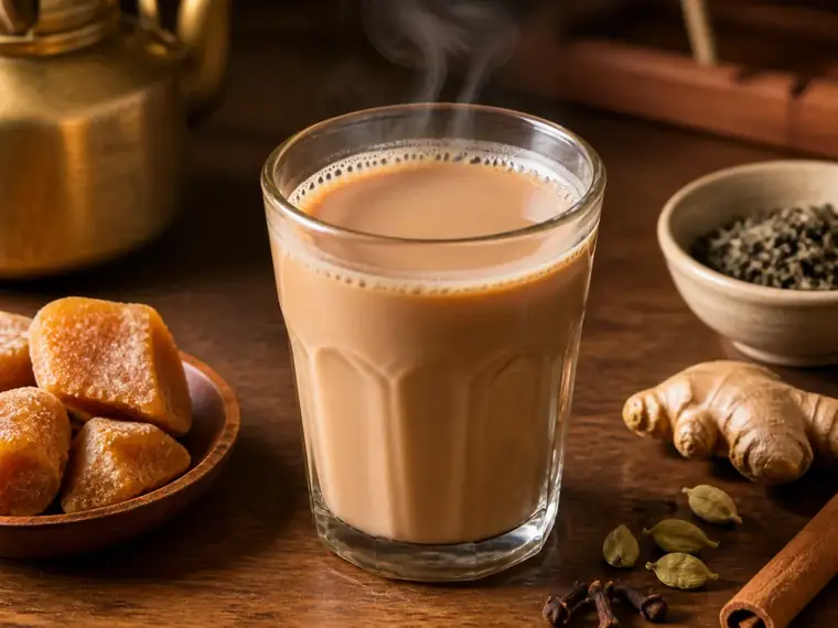 Gur wali chai